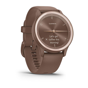 Garmin vivomove Sport, black walnut - Hybrid smartwatch Item - 010-02566-02
