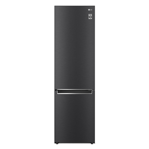 LG NoFrost, 384 L, dark grey - Refrigerator GBB72MCVGN