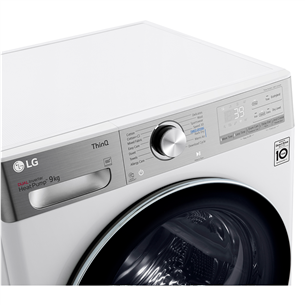 LG, 9 kg, depth 61.5 cm - Clothes Dryer Item - RH90V9AV2QR