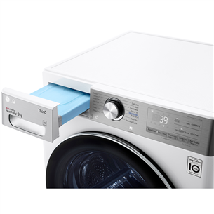LG, 9 kg, depth 61.5 cm - Clothes Dryer Item - RH90V9AV2QR