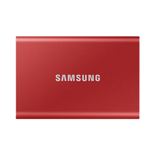 Samsung T7, 2 TB, USB 3.2, red - Portable SSD