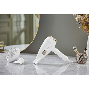 Rowenta Ultimate Experience Scalp Care, 2200 W, white - Hair dryer Item - CV9240