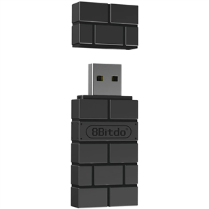 8BitDo USB Wireless Adapter 2, черный - Адаптер для беспроводного пульта управления Товар - 6922621501930