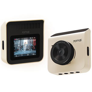 70mai Dash Cam A400, 1440P, WiFi, бежевый - Видеорегистратор Товар - A400IVORY A400IVORY
