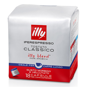 Kavos kapsulės Illy Lungo, 18 vnt. Prekė - ILLY7993 ILLY7993