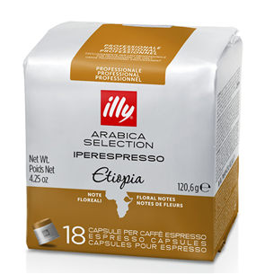 Illy Arabica Selection Etiopia, 18 portions - Coffee capsules Item - ILLY9993 ILLY9993