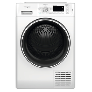 Whirlpool, 9 kg, depth 64.9 cm - Clothes Dryer Item - FFTM119X3BXY FFTM119X3BXY