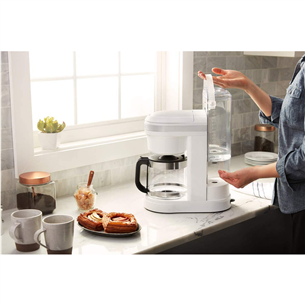 KitchenAid Classic, water tank 1.7 L, white - Filter coffee machine Item - 5KCM1208EWH