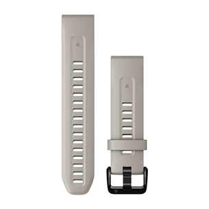 Garmin fenix, 20mm, QuickFit, light sand silicone - Replacement band Item - 010-13102-04 010-13102-04
