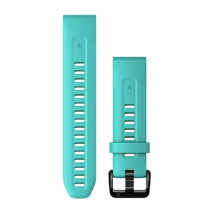 Garmin fenix, 20mm, QuickFit, aqua silicone - Replacement band Item - 010-13102-05 010-13102-05