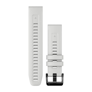 Dirželis Garmin epix, 22mm QuickFit, Carrera white Prekė - 010-13123-00 010-13123-00