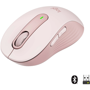 Logitech Signature M650 L, silent, pink - Wireless Optical Mouse Item - 910-006237 910-006237