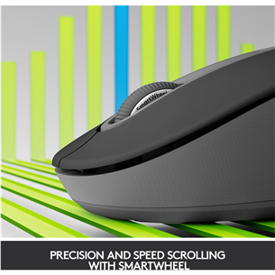 Logitech Signature M650 L, silent, black - Wireless Optical Mouse Item - 910-006236