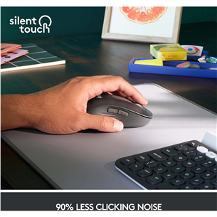 Logitech Signature M650 L, silent, black - Wireless Optical Mouse Item - 910-006236
