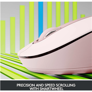 Logitech Signature M650, silent, pink - Wireless Optical Mouse Item - 910-006254