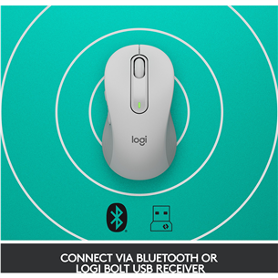 Logitech Signature M650, silent, white - Wireless Optical Mouse Item - 910-006255