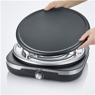 Severin, 1500 W, black - Crepes maker XXL Item - CM2199