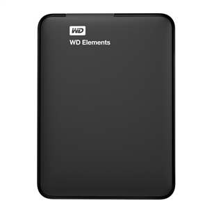 Western Digital Elements Portable, 5 TB, juodas - Išorinis kietasis diskas Prekė - WDBU6Y0050BBK-WESN WDBU6Y0050BBK-WESN