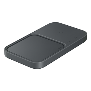 Belaidis įkroviklis Samsung Wireless Charger Duo Pad + Travel Adapter, Dark Gray Prekė - EP-P5400TBEGEU