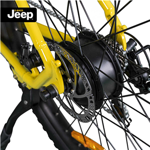 Jeep Mountain E-Bike MHR 7000, 27,5'', желтый - Электровелосипед Товар - JE-MX27.5+-YK48