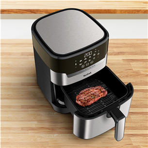 Tefal Easy Fry & Grill, 1400 W, stainless steel/black - AirFryer Item - EY505D15