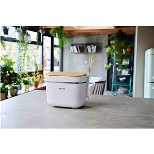 Philips Eco Conscious Edition 5000, 830 W, white - Toaster Item - HD2640/10