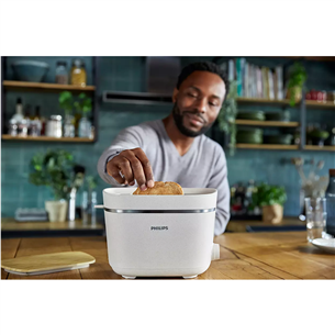 Philips Eco Conscious Edition 5000, 830 W, white - Toaster Item - HD2640/10