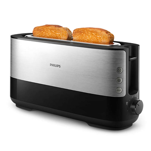 Philips Viva Collection, 950 W, black/silver - Toaster Item - HD2692/90 HD2692/90
