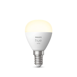 Lemputė Philips Hue White Lustre, P45, E14, White, 1 vnt. Prekė - 929002440603 929002440603