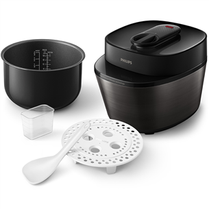 Philips All-in-One Cooker, 5 L, 1000 W, black - Pressure cooker Item - HD2151/40