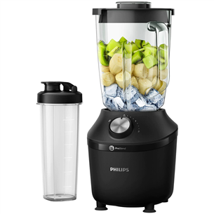 Philips 3000 Series, 600 Вт, 1,25 л, черный - Блендер + спортивная бутылка Товар - HR2291/41 HR2291/41
