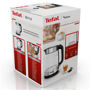 Tefal, 1,7 L - Glass Kettle Item - KI700830