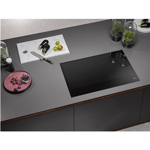 Miele, width 80 cm, frameless, black - Built-in Induction Hob Item - KM7678FL