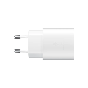 Įkroviklis Samsung, USB-C, 25 W, white EP-TA800NWEGEU