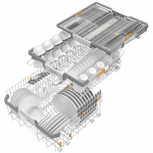 Miele, 14 place settings - Built-in Dishwasher