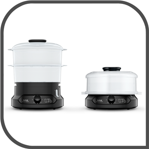 Tefal Minicompact, 800 Вт, черный - Пароварка Товар - VC139810