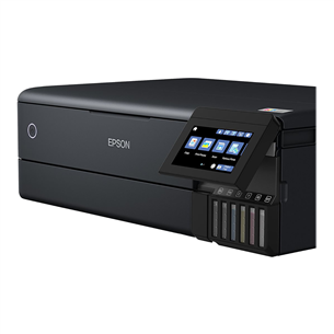 Epson EcoTank L8180, A3+, WiFi, LAN, SD, black - Multifunctional Color Inkjet Printer Item - C11CJ21402