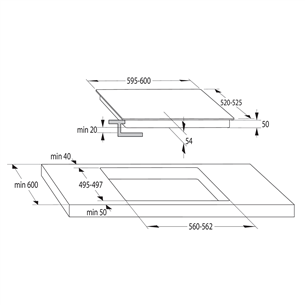 Kaitlentė Hisense Prekė - I6456CB