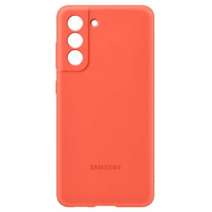 Samsung Galaxy S21 FE, коралловый - Чехол для смартфона