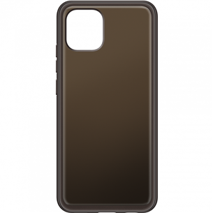 Dėklas Samsung Galaxy A03, Silikoninis, Black Prekė - EF-QA036TBEGEU EF-QA036TBEGEU