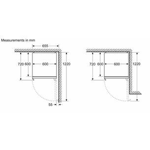 Šaldytuvas Bosch KGN39AIBT