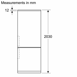 Šaldytuvas Bosch KGN39AIBT