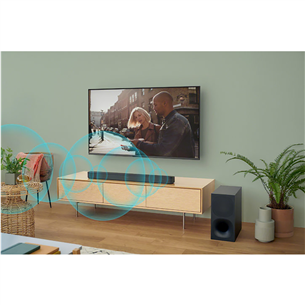 Sony HT-S400, 2.1, black - Soundbar Item - HTS400.CEL