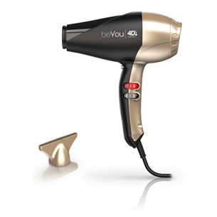 Ga.Ma BeYou 4D Therapy Ultra Ozone Ion, 2400 W, aukso spalvos - Plaukų džiovintuvas GH1901