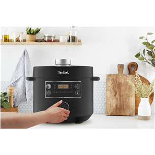 Tefal Turbo Cusine, 1090 W, black - Pressure and Multicooker Item - CY7548