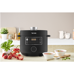 Tefal Turbo Cusine, 1090 W, black - Pressure and Multicooker Item - CY7548