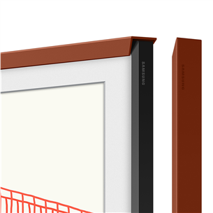 Samsung The Frame 55" TV (2021), raudonas - Televizoriaus rėmas Prekė-VG-SCFA55TRCXC