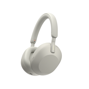 Sony WH-1000XM5, бежевый - Полноразмерные беспроводные наушники Товар - WH1000XM5S.CE7