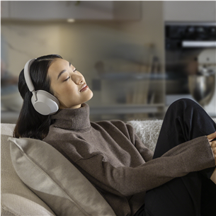 Sony WH-1000XM5, бежевый - Полноразмерные беспроводные наушники Товар - WH1000XM5S.CE7