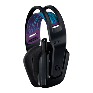 Logitech G535 LIGHTSPEED Wireless Gaming Headset, black - Wireless headset Item - 981-000972